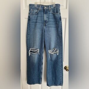 Levi’s Distressed Wide Leg Jeans 28x31